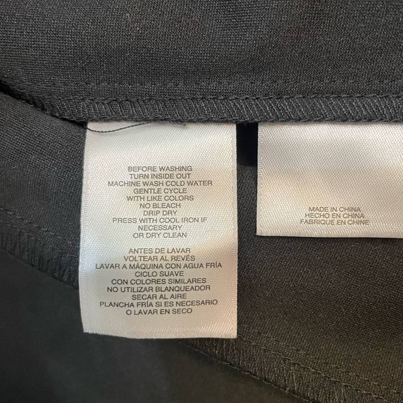 Anne Klein Black Suit Jacket size S Open Front Blazer Shawl Collar - Picture 7 of 10